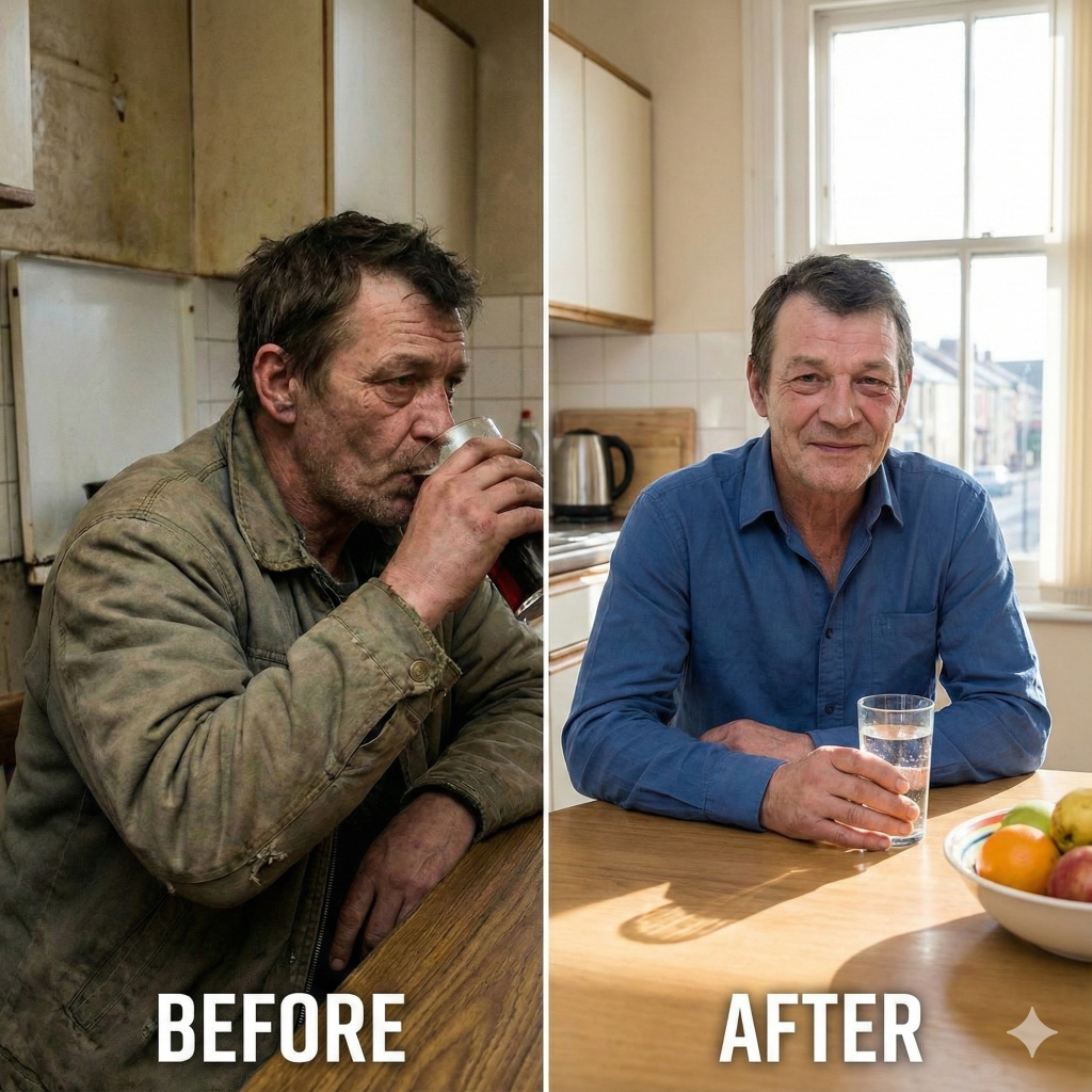 До і після лікування Alkotren